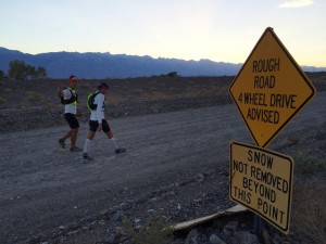 Badwater.Starting up Cerro Gordo w Billy.Sally